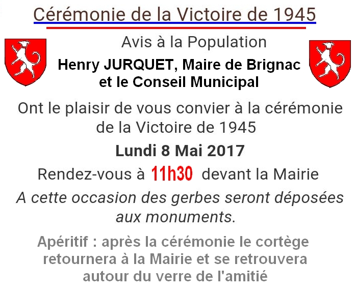 8 mai commémorations Brignac 2017-1